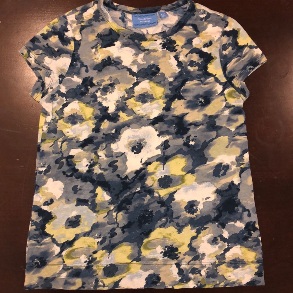 Simply Vera (Vera Wang) short sleeve top
